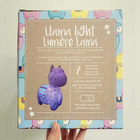Llama Colour Changing Mood Light - 3/$25 - Picture 5 of 7